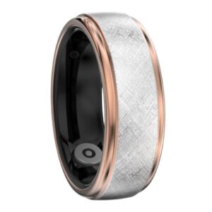 ANILLO INTELIGENTE HIFUTURE FUTURE RING 2 BLUETOOTH 5.3 WATERPROOF TALLA 10 (62mm) TITANIO ORO ROSA