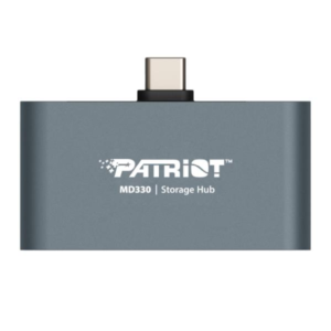 HUB CON ALMACENAMIENTO PATRIOT MOBILE MD330 USB-C 3.2 GEN 1 HDMI 4K 512GB PMD512GH013 GRIS