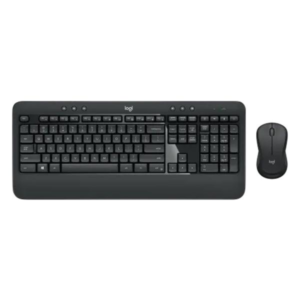 TECLADO Y MOUSE LOGITECH MK540 ADVANCED MEMBRANA INALÁMBRICO CON RECEPTOR UNIFYING ESPAÑOL 920-008673 NEGRO