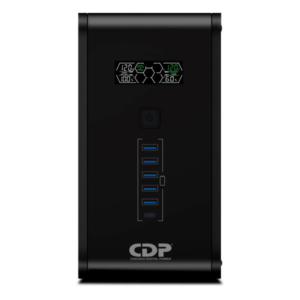 UPS CDP R-SMART751 750VA 350W UPS LINEA INTERACTIVA 120VAC AVR 10 TOMAS NEGRO