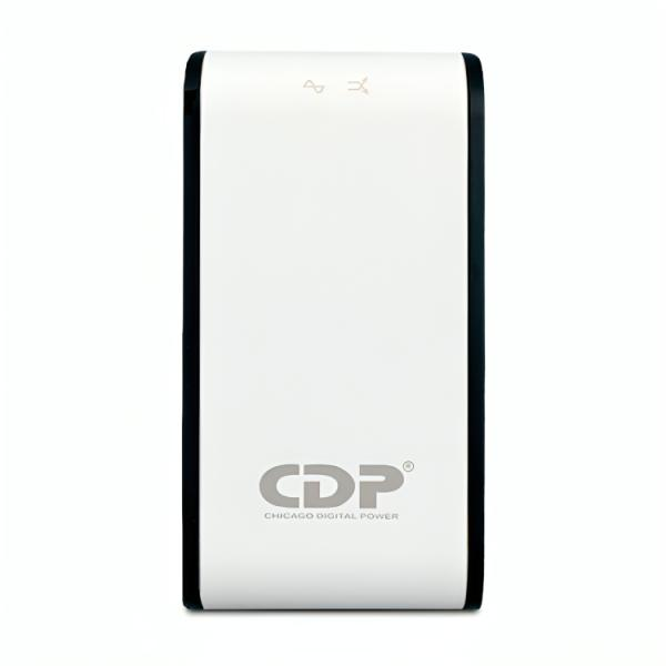 REGULADOR DE VOLTAJE CDP R2C-AVR1008 1000VA 500W 8 TOMAS 120 VCA PROTECCIÓN COAXIAL LED BLANCO / NEGRO