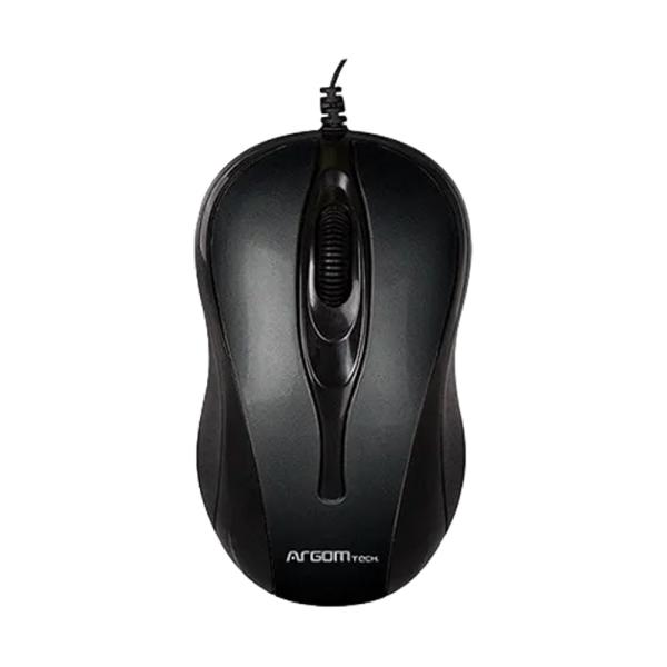 MOUSE ARGOM ALAMBRICO ARG-MS-0008BK Negro