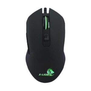 MOUSE GAMING X-LION MS-700 ALÁMBRICO USB 3200 DPI NEGRO