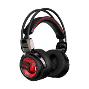 HEADSET GAMING RGB ADATA XPG PRECOG ALÁMBRICO USB-C NEGRO / ROJO