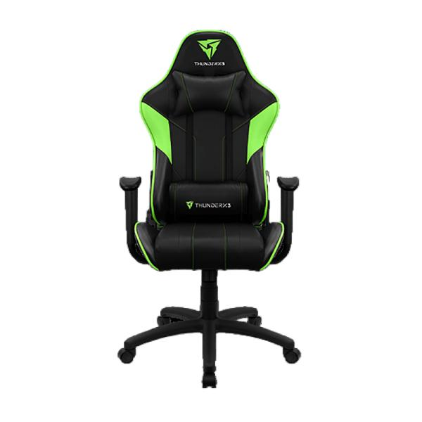 SILLA GAMING THUNDERX3 EC3 CUERO SINTÉTICO TEGC-2027101.G3 NEGRO / VERDE