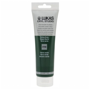 ACRILICO LUKAS CRYL STUDIO 125ML TIERRA VERDE