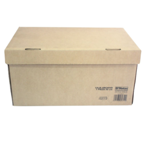 CAJA DE CARTON MULTIARCHIVO DNOTAS 25X50X31CM
